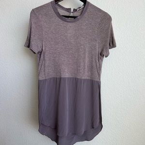 Purple Rayon and silk Wilfred by aritiza top